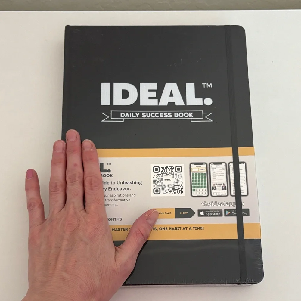 IDEAL Black Daily Success Book Journal Notebook Black Daily‎ Writing NEW